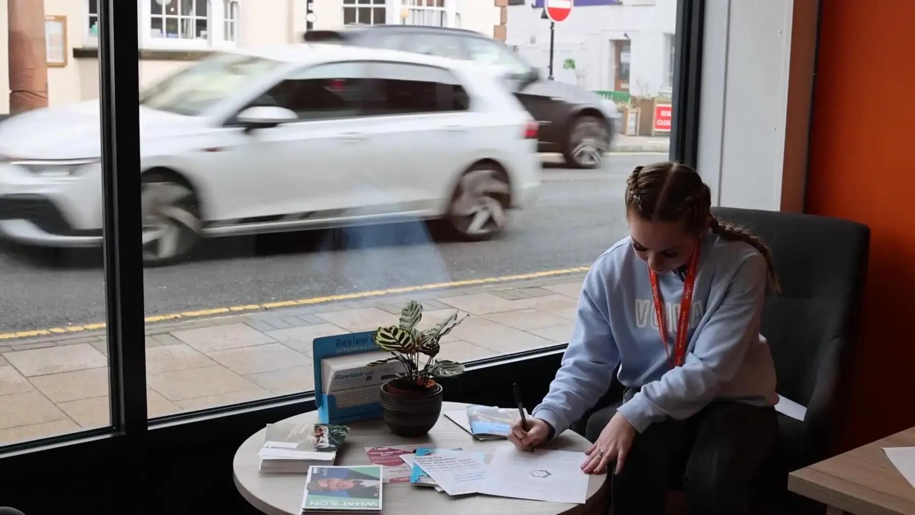 caregiver signing values pledge