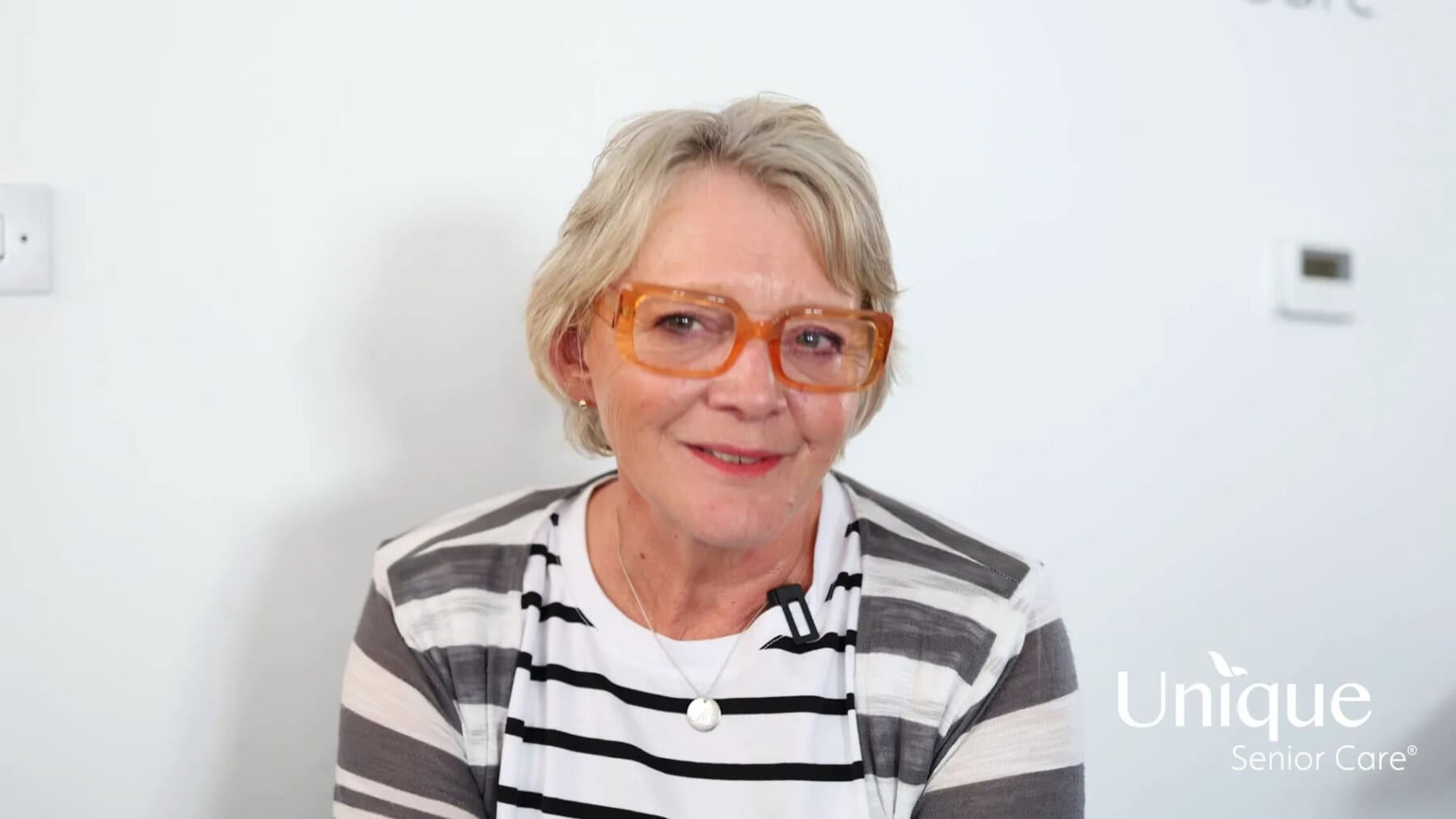 Picture of Pippa from Unique Senior Care talking about Understanding the emotional connection in dementia care