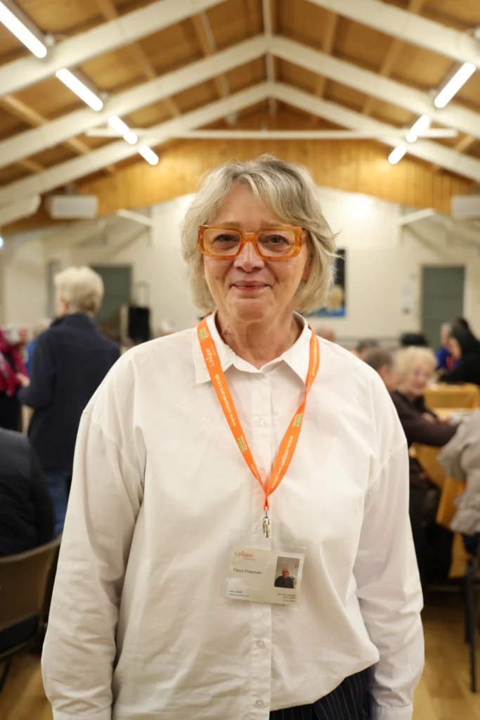Pippa Chapman, community Liaison who oversees the memory cafe