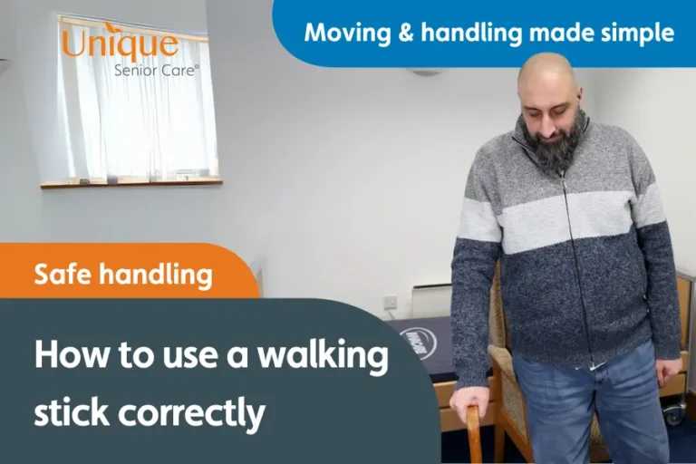Thumbnail image for how to use a Walking stick correctly