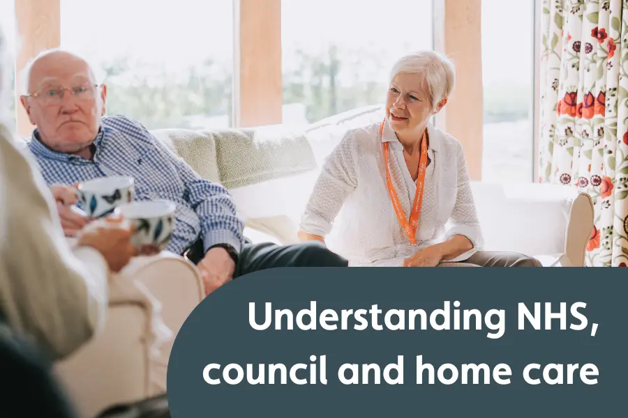 Thumbnail image for blog titled NHS, social care and home care: who does what and how they work'