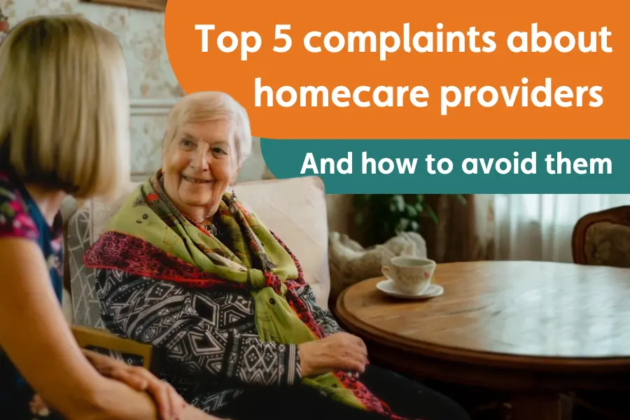 Thumbnail image for 'Top 5 complaints about homecare providers' blog