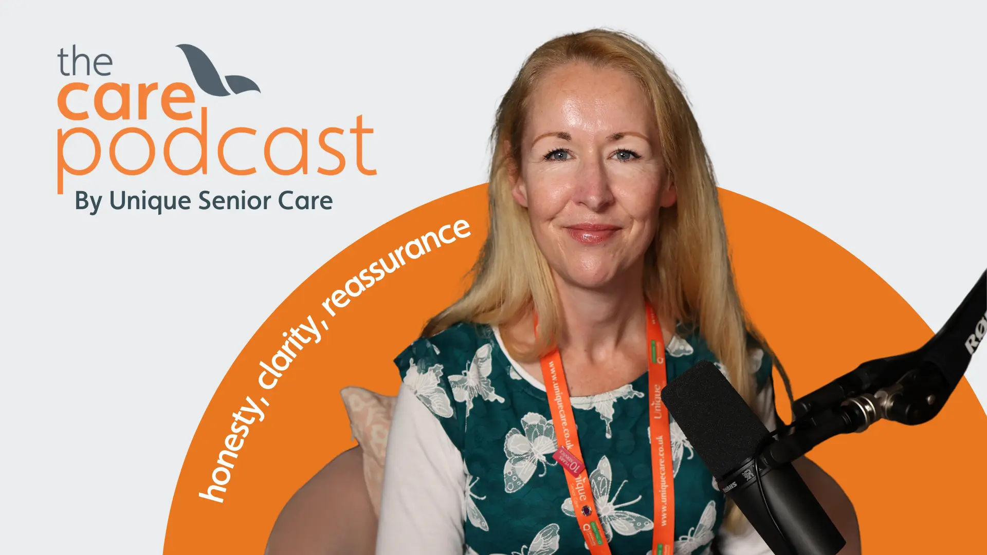 Cover image for The Care Podcast, which features host Jo Cleary and the Care Podcast logo