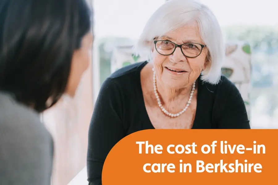 Berkshire live-in care costs