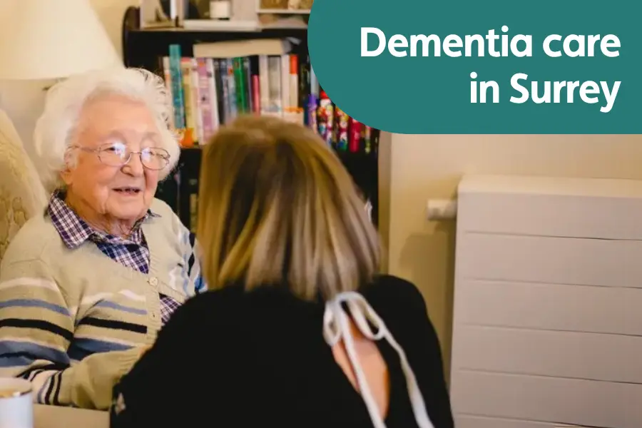 Surrey dementia care