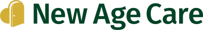 Logo for new age care home care company